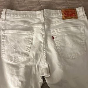 Levi Jeans White W 34 L 30